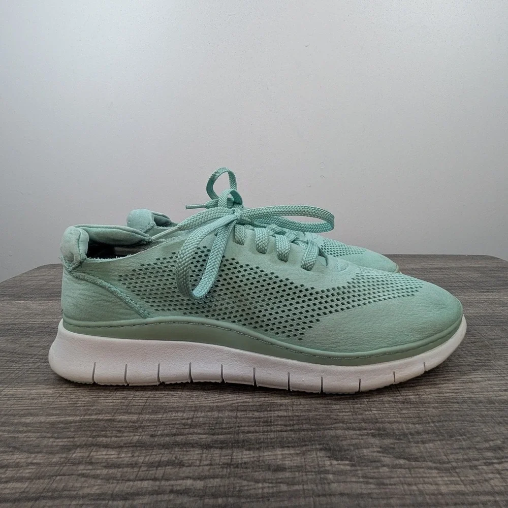 Vionic Joey Mint Green Perforated Athleisure Sneakers Size 7‎ Athletic Shoes
